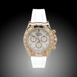 Rubber horlogeband M101 – Rubber B – Wit