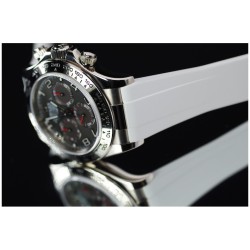 Bracelet en caoutchouc M101 – Rubber B – Blanc