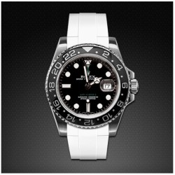 Bracelet en caoutchouc M106CD - Rubber B - Blanc