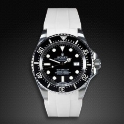 Bracelet en caoutchouc M107 - Rubber B - blanc