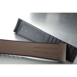 Bracelet en caoutchouc M110 – Rubber B – Marron et noir