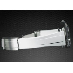 Rubber watch strap M105 – Rubber B – White