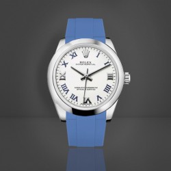 Rubber watch strap M316 – Rubber B – Sky Blue