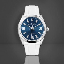 Horlogeband van rubber M216 – Rubber B – wit