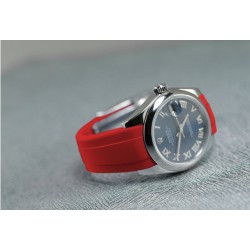 Horlogeband van rubber M216 – Rubber B – rood