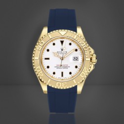 Horlogeband van rubber M317 – Rubber B – marineblauw