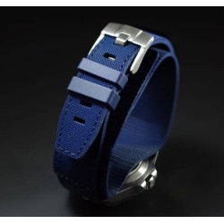 Bracelet en caoutchouc et velcro - Cuff Swimskin - Rubber B - Bleu Marine