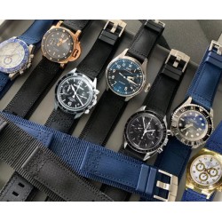 Bracelet en caoutchouc et velcro - Cuff Swimskin - Rubber B - Bleu Marine