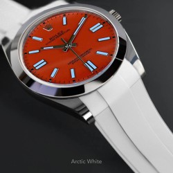 Horlogeband van rubber M141 – Rubber B – wit