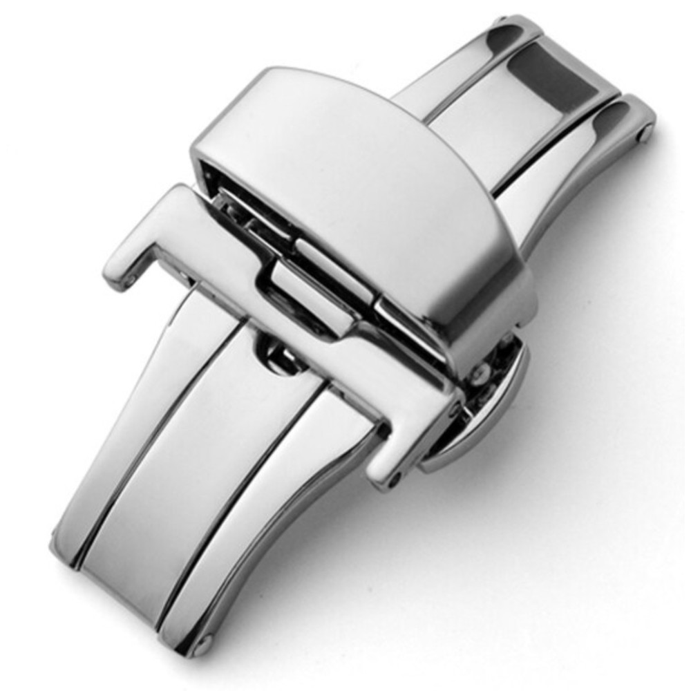 Stainless Steel Double Deployant Buckle for Watch Bands