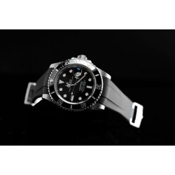 Rubber strap M204 – Rubber B – Black