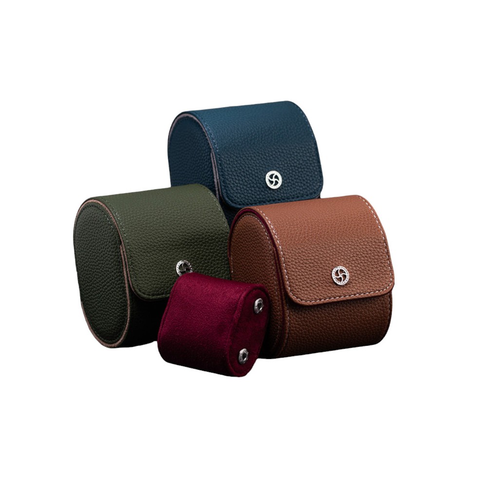 Karoni KronoKeeper - Écrin de Voyages en Cuir pour Montre
