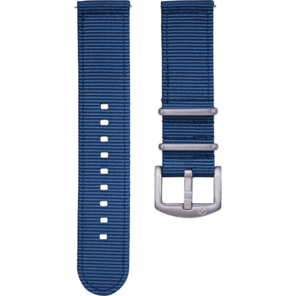 Bracelet NATO 2 pièces en nylon – Kronokeeper – Bleu marine