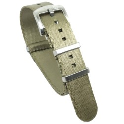 Nato Seat Belt Nylon Strap – Kronokeeper – Khaki