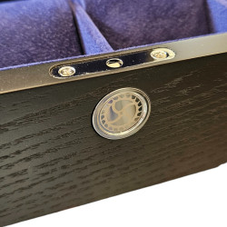 Houten horlogebox voor 8 horloges - NUKU HIVA - KronoKeeper