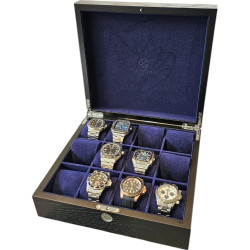 Coffret  en bois pour 12 montres - NUKU HIVA - Kronokeeper