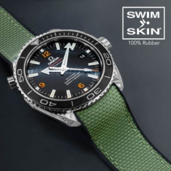 Bracelet en caoutchouc – Ballistic SwimSkin SK22 – Rubber B – Vert militaire