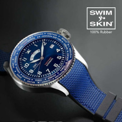 Bracelet en caoutchouc – Ballistic SwimSkin SK22 – Rubber B – Bleu marine