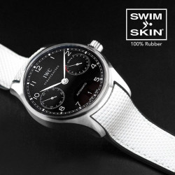 Bracelet en caoutchouc – Ballistic SwimSkin SK22 – Rubber B – Blanc arctique