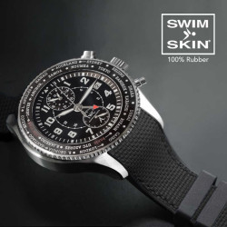 Rubber Strap – Ballistic SwimSkin SK22 – Rubber B – Jet Black