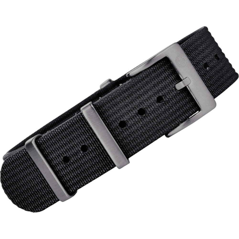 Ribbed Nato Nylon Strap – Kronokeeper – Black