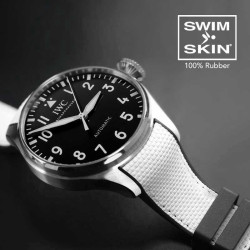 Bracelet en caoutchouc – Ballistic SwimSkin SK43 – Rubber B – Blanc arctique