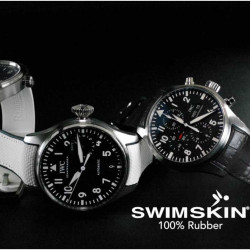 Rubber Strap – Ballistic SwimSkin SK43 – Rubber B – Arctic White