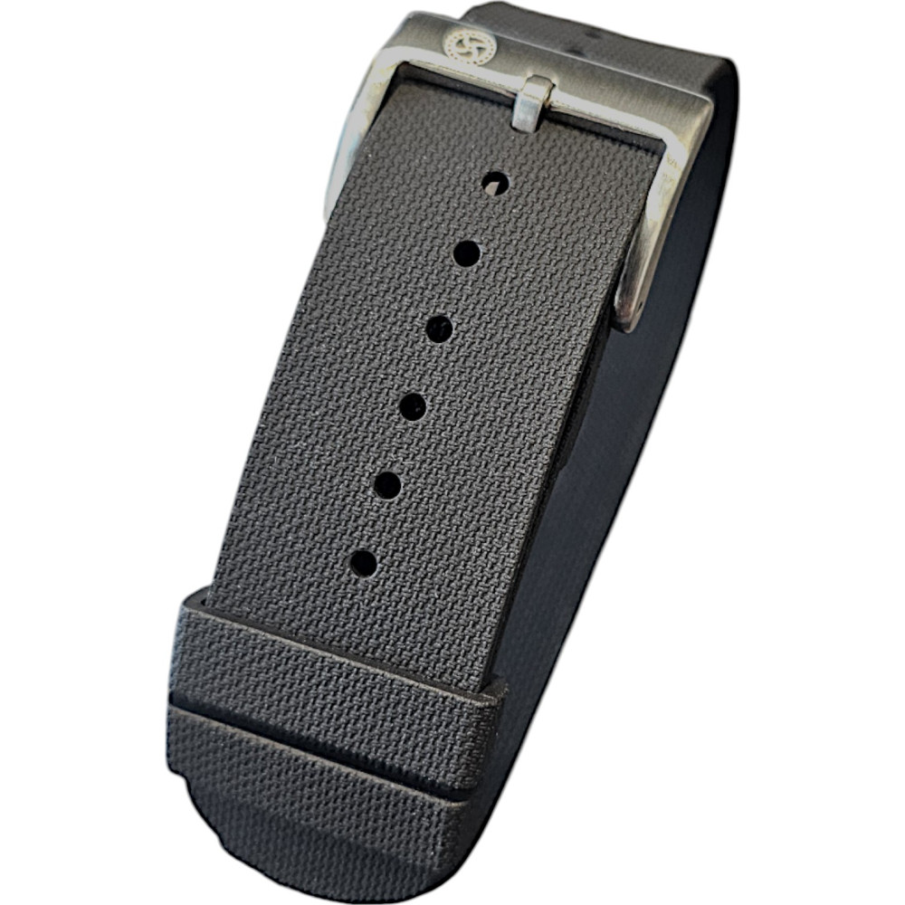 Nato FKM Rubber Strap – Kronokeeper – Black