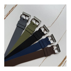 Nato FKM Rubber Strap – Kronokeeper – Black