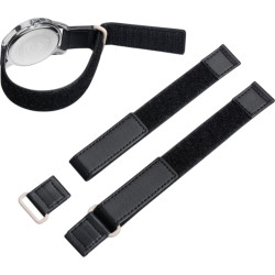 Velcro Strap for Omega Moonswatch – Kronokeeper – Black
