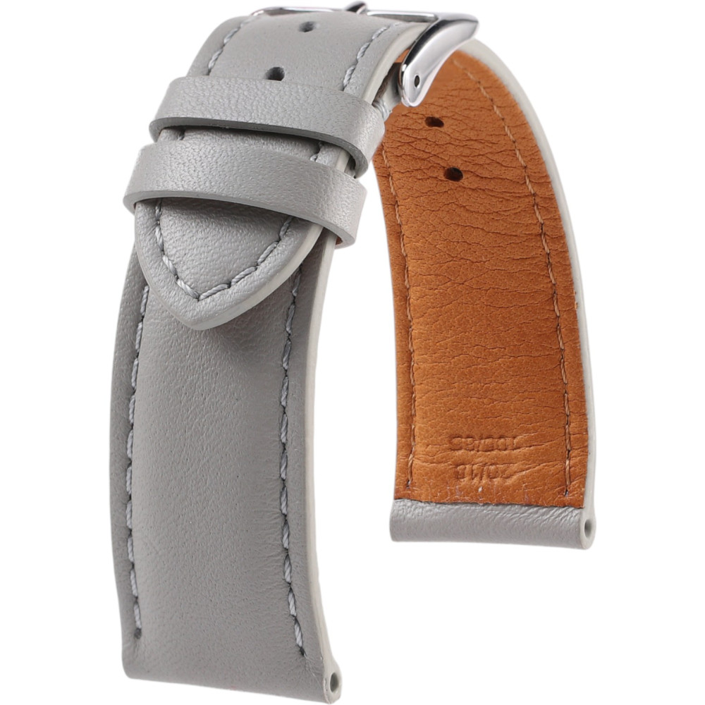 Smooth Calf Leather Strap – Bernardin – Kronokeeper – Glacier Gray