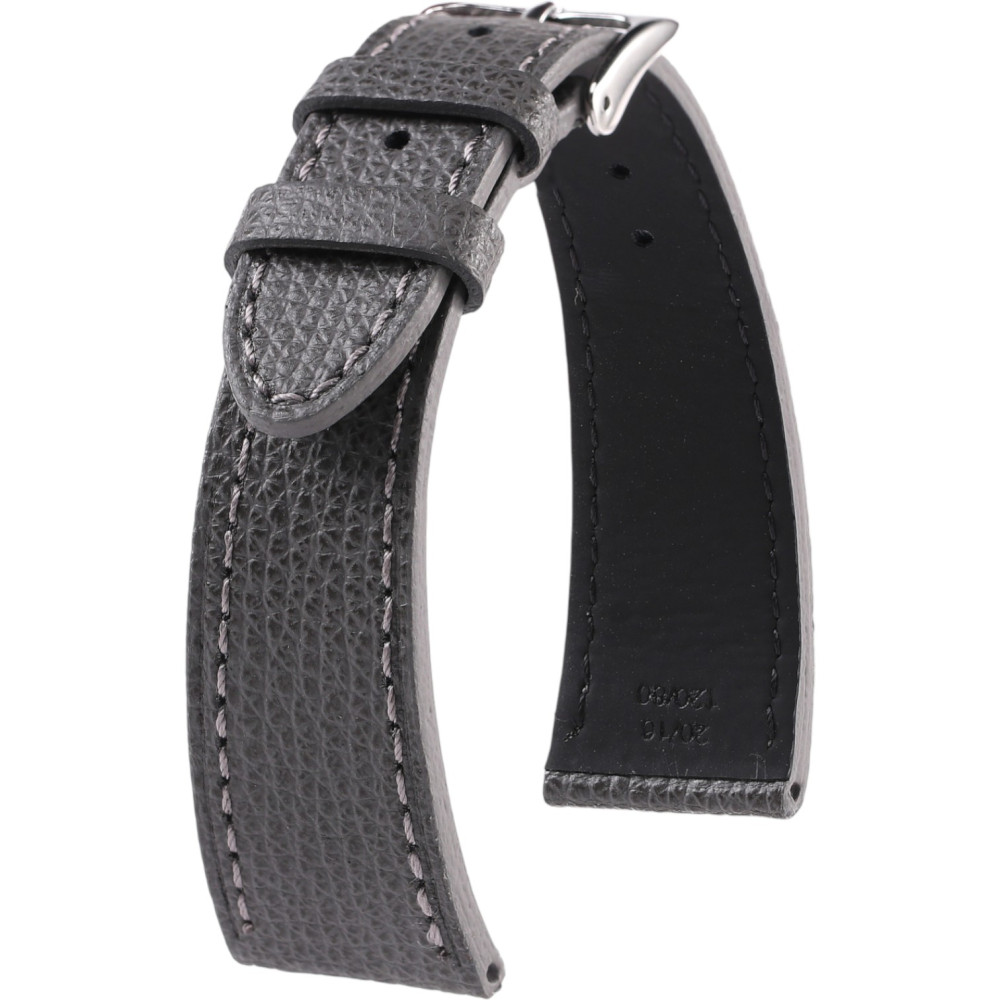 Grained Calf Leather Strap – Ferdinand – Kronokeeper – Grey