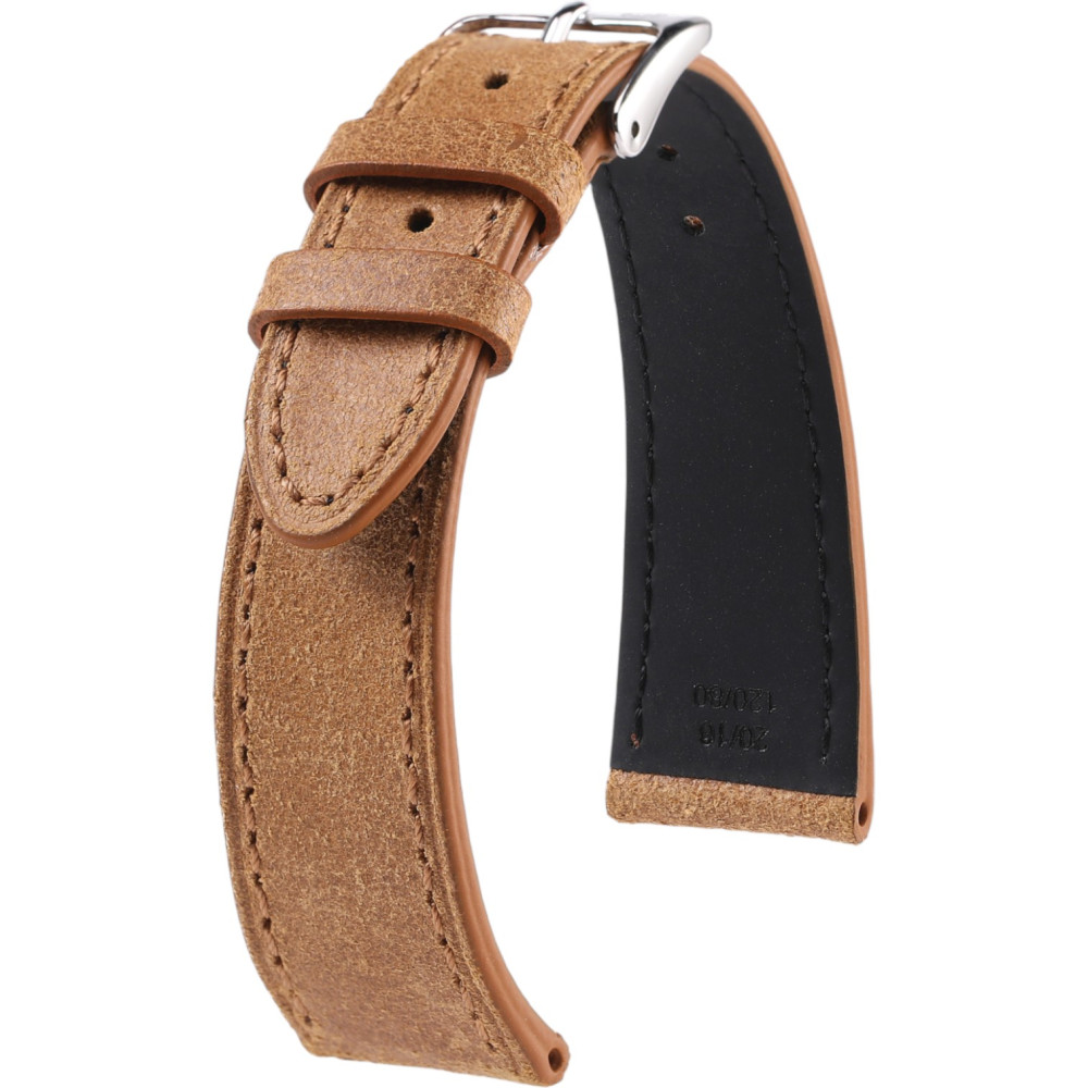 Bracelet en cuir de veau brossé – Auguste – Kronokeeper – Sable