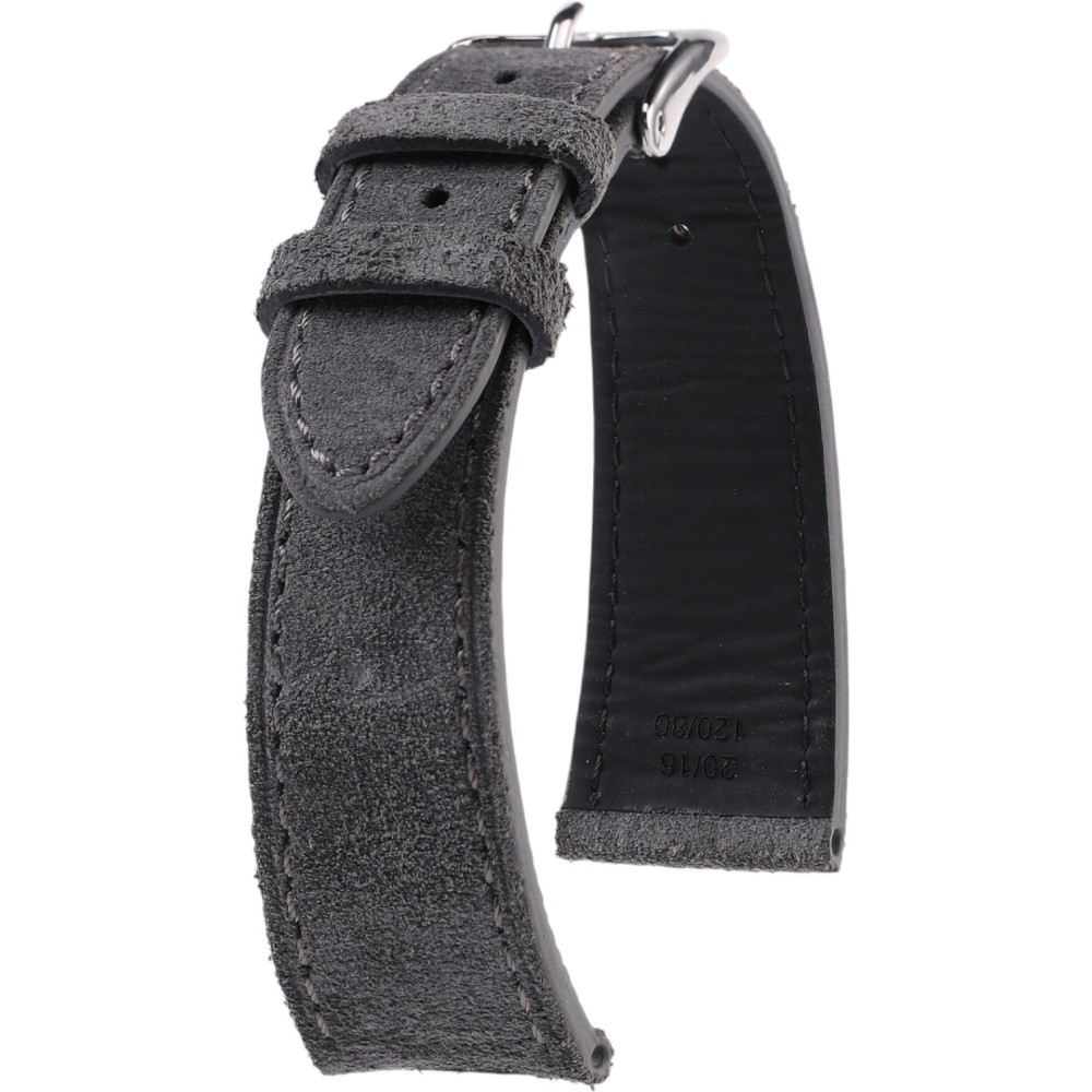Calf Suede Leather Strap – Edgar – Kronokeeper – Grey