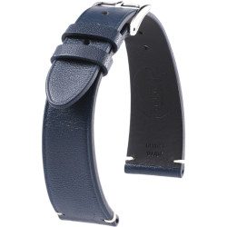 Bracelet en cuir Horween – Gaspard – Kronokeeper – Bleu marine