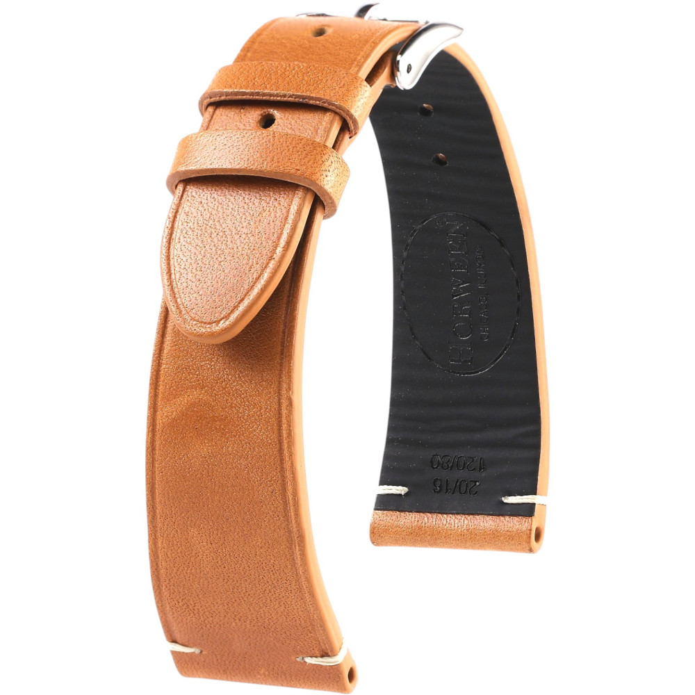 Horween leren horlogeband – Gaspard – Kronokeeper – Cognac