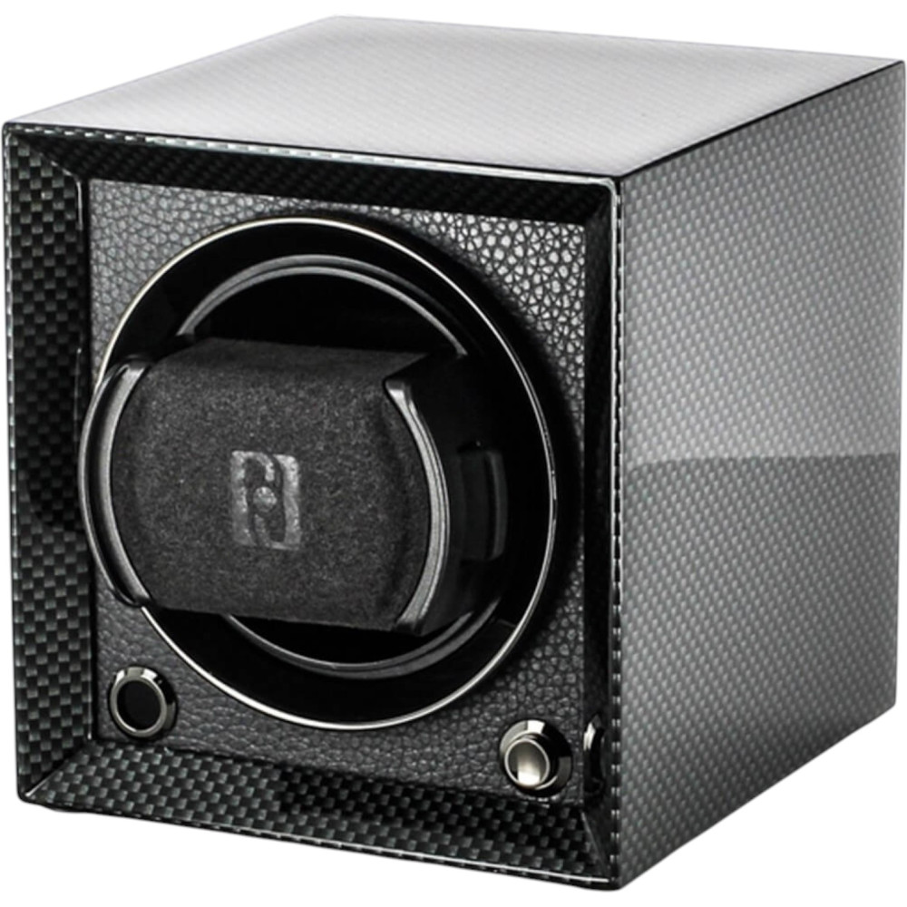 Remontoir pour 1 montre automatique – Petite 1 – Paul Design – piano laqué fibre de carbone