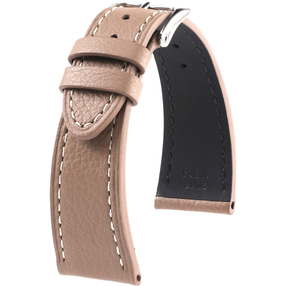 Grained Calf Leather Strap – Marcel – Kronokeeper – Taupe