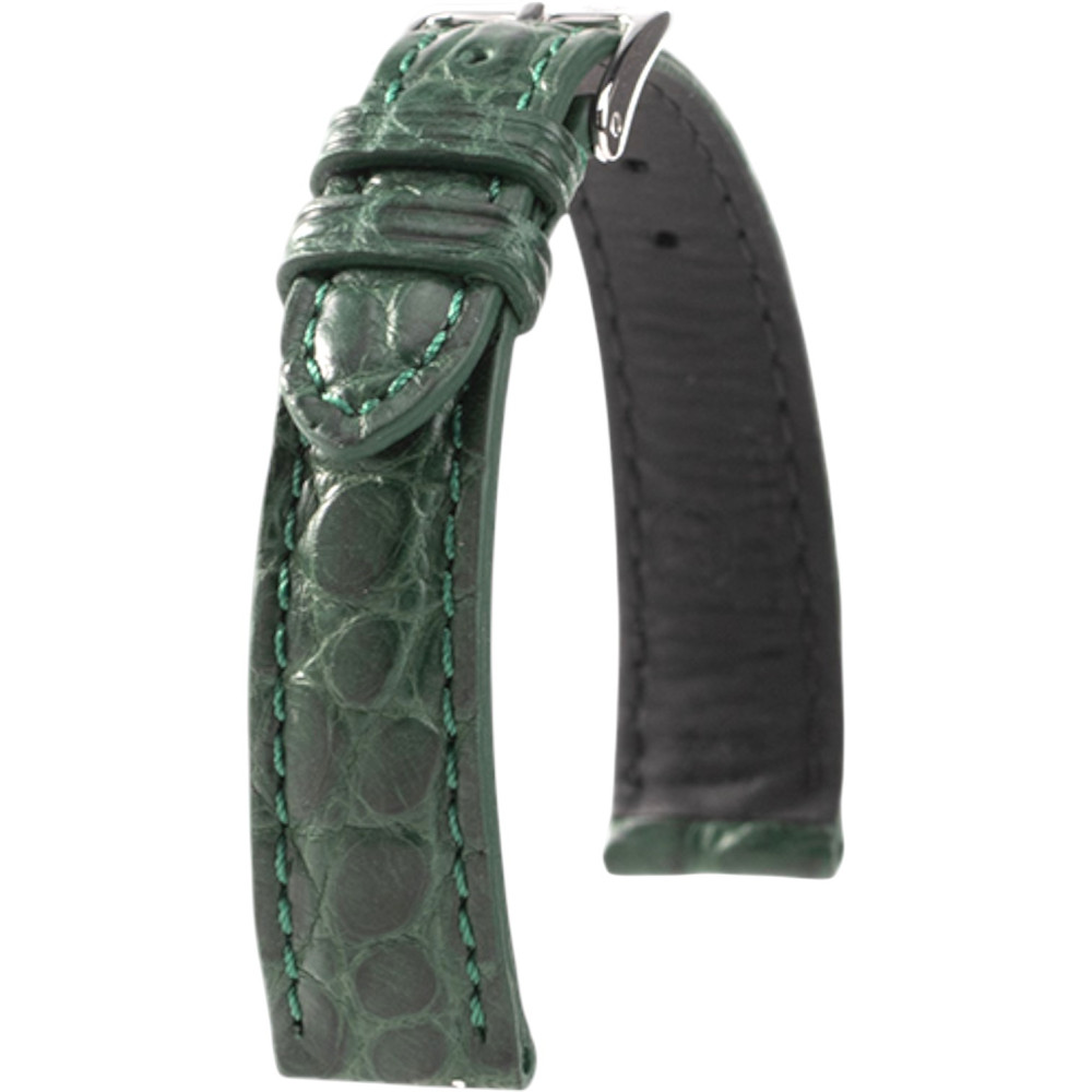 Alligator Leather Watch Strap - Felicia - Kronokeeper - Green
