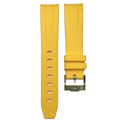 Rubber Strap for Omega MoonSwatch - Kronokeeper - Yellow