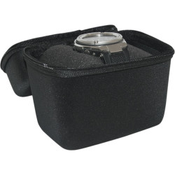 Hard Case in Black Textile for 1 Watch