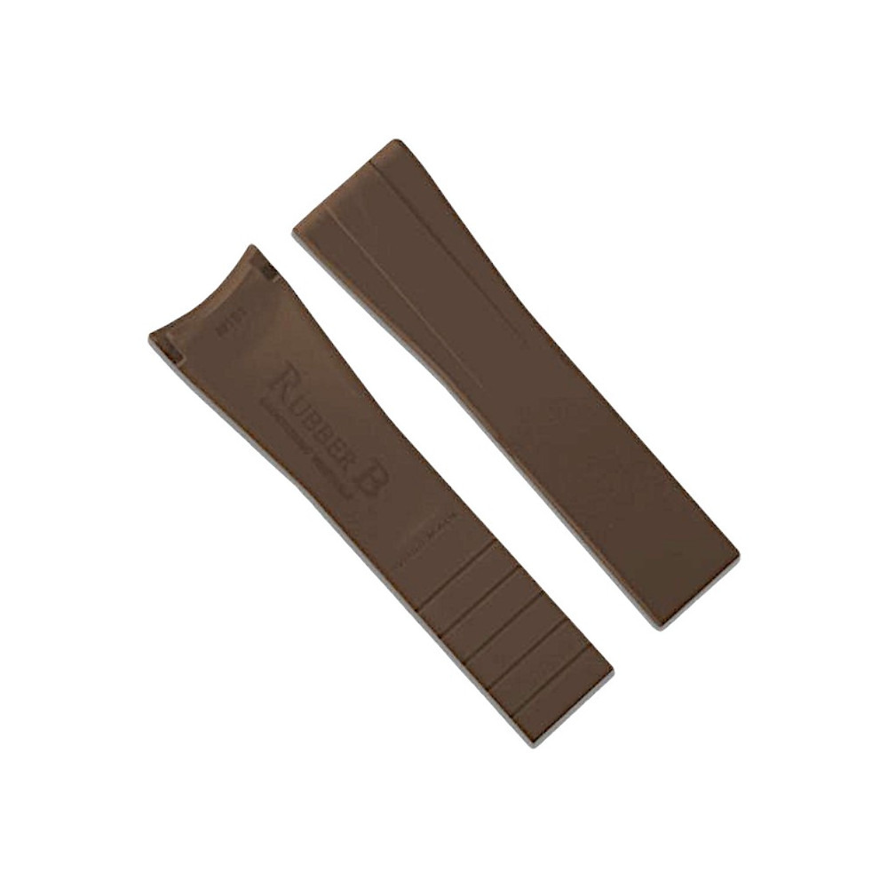 Rubber horlogeband M101 – Rubber B – Bruin