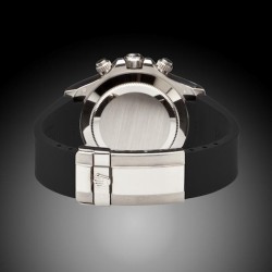 Rubber strap M101 – Rubber B – Black with white line