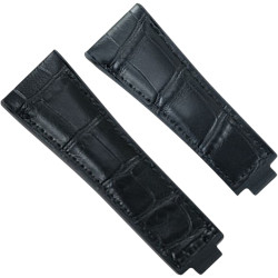 Rubber horlogeband – Alligator SwimSkin M200 – Rubber B – Zwart