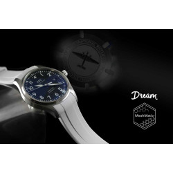 Rubber strap DM106 MeshMatic – Rubber B – White