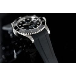 Rubber strap M204 – Rubber B – Black
