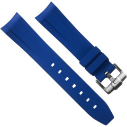 Rubber horlogeband M106 – Rubber B – Blauw
