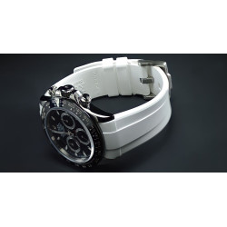 Bracelet en caoutchouc M106CD - Rubber B - Blanc