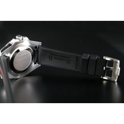 Rubber strap M106CD – Rubber B – Black with blue line