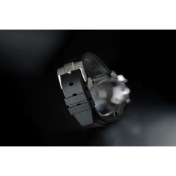 Rubber strap M106CD – Rubber B – Black with red line